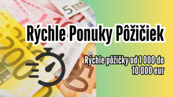 Rýchle Ponuky Pôžičiek