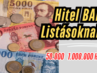 Hitel BAR Listásoknak